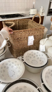 سبد حصیری H&M