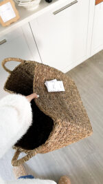 سبد حصیری H&M سایز بزرگ - تصویر 2