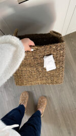 سبد حصیری H&M